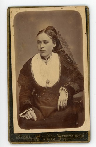 Photo cdv photographie vintage - photo,
