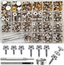 Lot de 90 boutons-pression à