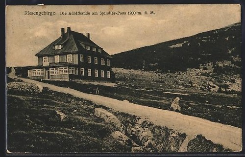 Carte postale adolfbaude - postale,