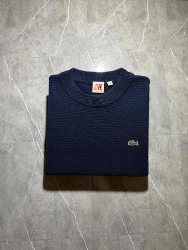 Pull lacoste col - lacoste, rond