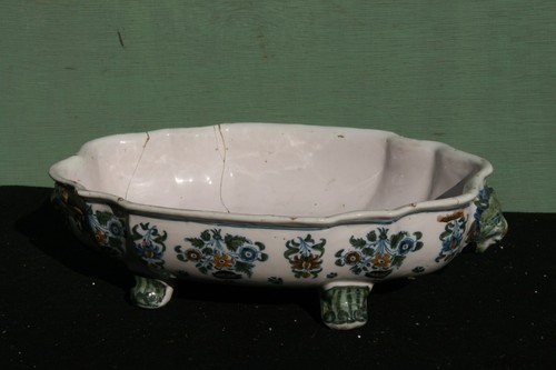Ancien plat coupe faience - ancien,