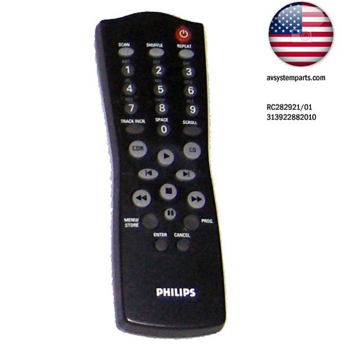 Philips rc282921 cdr - philips, remote