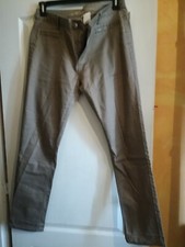 Pantalon toile jean marron "DPM". Taille 44.