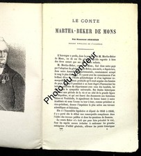 Histoire de l'Auvergne: Arnaud, 1887. Le comte Martha-Beker de Mons