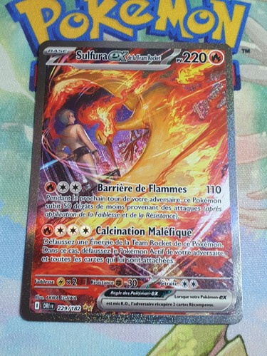 Carte pokemon sulfura la - sulfura,