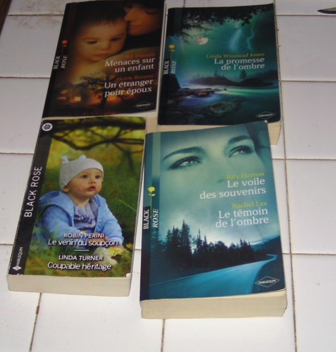 Lot livres harlequin - 4,