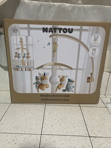 Nattou baby wooden musical - baby,