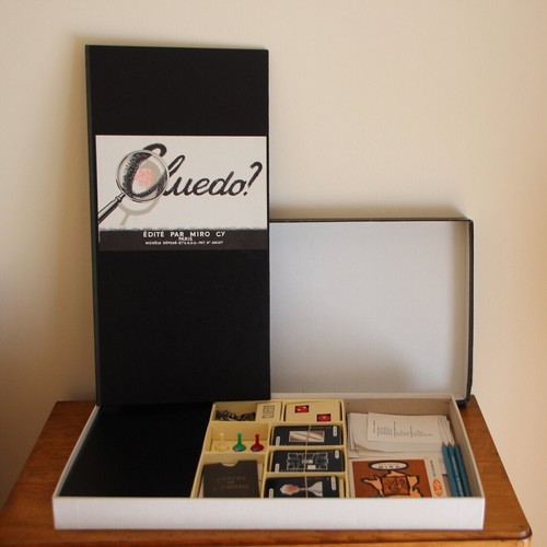 Pour ancien cluedo noir - ancien, au