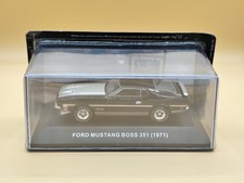 1/43 Ford Mustang Boss 351 Noir 1971 IXO Altaya