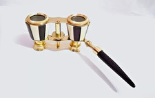 Jumelles anciennes en laiton