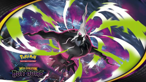 Carte pokémon choix nuit - carte, au