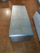 table basse aviator vintage( aile d'avion)