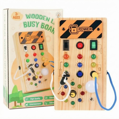 Busy board lumineux boutons - boutons, et