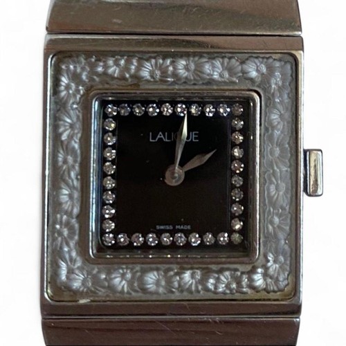 Authentic lalique square - square, watch