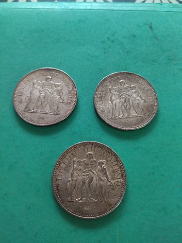 Pièces francs hercule - pièces,