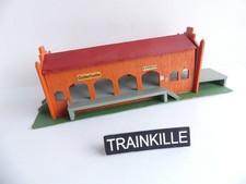 TRIX EXPRESS HO MAQUETTE MONTEE EN BOIS HALL A MARCHANDISES KEHL GÜTERHALLE