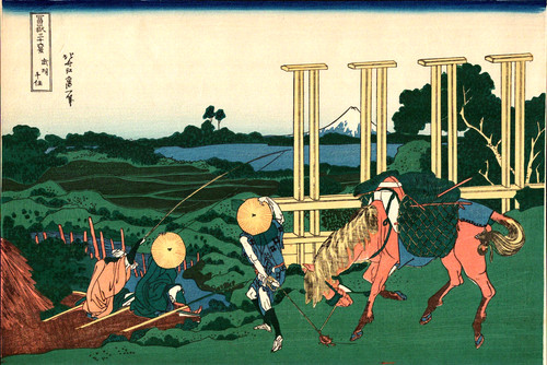Véritable estampe japonaise - véritable,