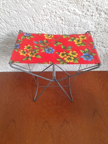 Ancien tabouret pliant - , siège