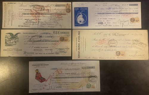 Lot timbres fiscaux - de,