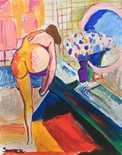 Superbe " Nu féminin à sa