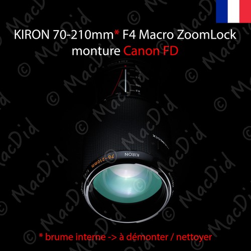Kiron 210mm zoomlock - f4,