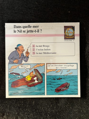 Lot fiches atlas tintin - 20,