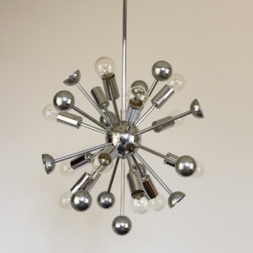 Lustre sputnik laiton 12 - lustre, À