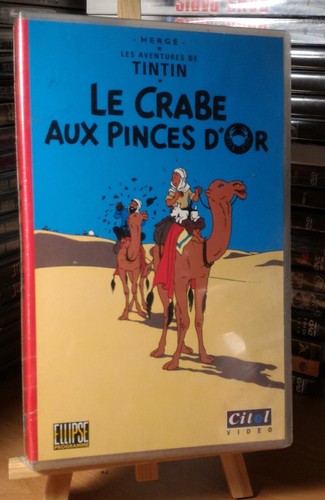 Vhs tintin le crabe aux - vhs-, :