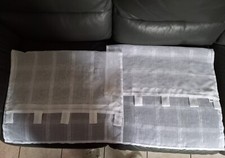 2 voilages blanc - Neuf