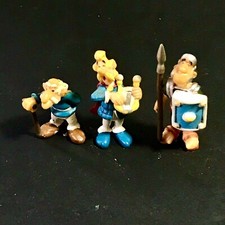 Lot de 3 Figurines asterix et obelix Plastoy