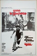 affiche cinéma GUNN LA GACHETTE Jim Brown Martin Landau - 40 x 60 cm