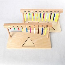 Planche damier montessori - à,