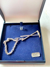 Porte clé argent massif