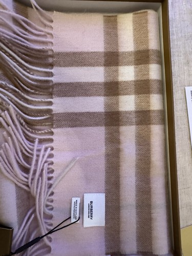 écharpe burberry rose 100 - burberry,
