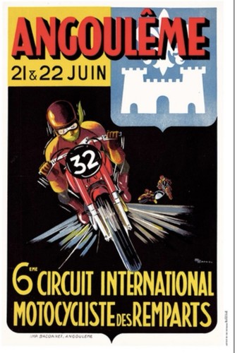 Poster affiche angouleme - affiche, eme