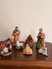 Ancien Lot Santon Crèche Noel