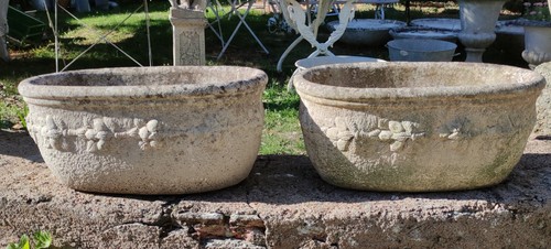 Paire jardinières ancienne - paire,