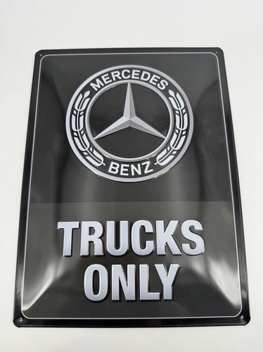 Mercedes truck only plaque - truck, en