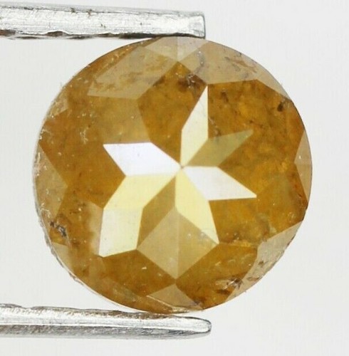 Naturel diamant seul - naturel, rond
