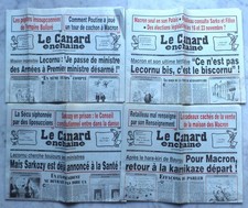 Lot 4 journaux "Le Canard