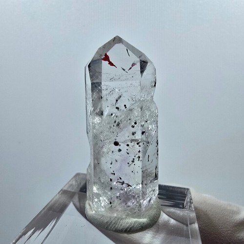 Pointe quartz lémurien - de,