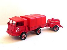 RENAULT 4X4 BACHE POMPIERS + MOTO POMPE - SOLIDO  1/50