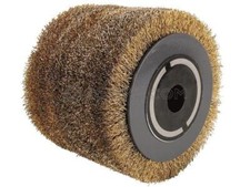Brosse metallique 100 x 125 pour surfaceuse Scheppach MRS1300