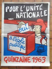 Affiche ancienne JEAN EFFEL