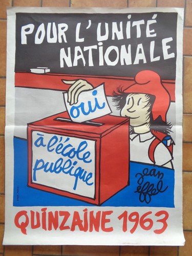 Affiche ancienne jean - affiche,