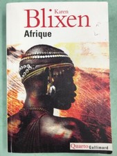 Afrique De Karen Blixen Préface Martine Bacherich Gallimard Quarto (accidenté)