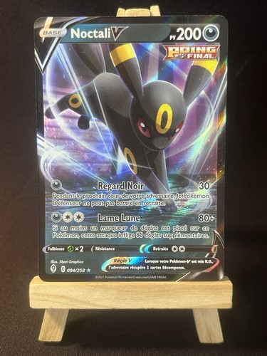 Carte pokémon noctali - carte,
