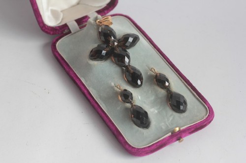 Parure croix k quartz - 18,