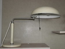 vintage lamp Atomic amba Alfred Muller Bauhaus lampe de bureau Quick 1500 