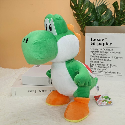 Super bros green yoshi plush - super,